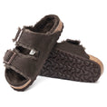 Load image into Gallery viewer, BIRKENSTOCK ARIZONA SHEARLING SUEDE LEATHER | MOCHA