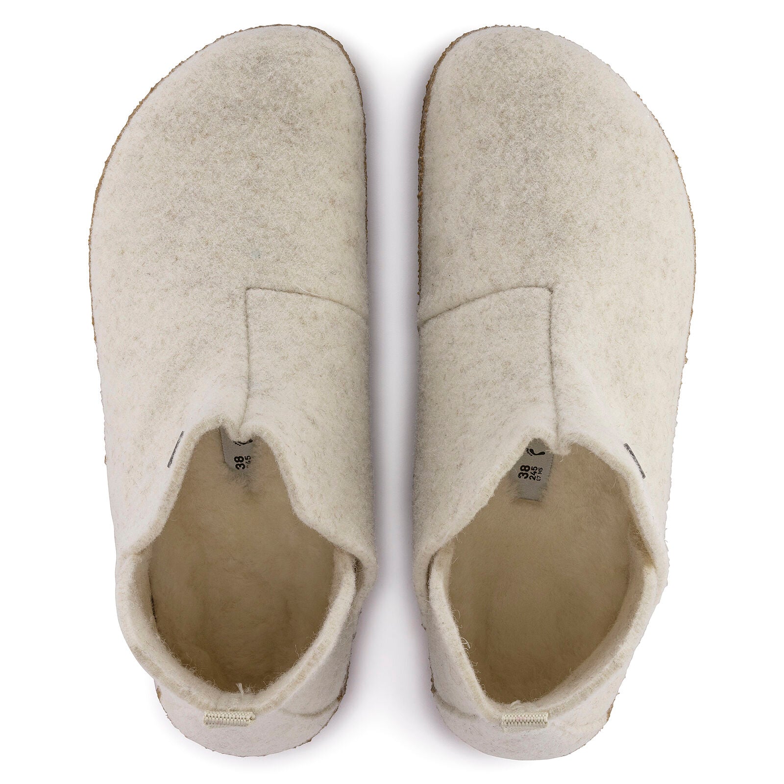 BIRKENSTOCK ANDERMATT SHEARLING | ECRU