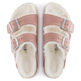 Load image into Gallery viewer, BIRKENSTOCK ARIZONA SHEARLING SUEDE LEATHER | PINK CLAY