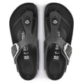 Load image into Gallery viewer, BIRKENSTOCK GIZEH BIG BUCKLE LEATHER | BLACK