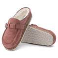 Load image into Gallery viewer, BIRKENSTOCK BUCKLEY SHEARLING SUEDE LEATHER | PINK CLAY