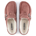 Load image into Gallery viewer, BIRKENSTOCK BUCKLEY SHEARLING SUEDE LEATHER | PINK CLAY
