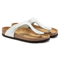 Load image into Gallery viewer, BIRKENSTOCK GIZEH PATENT LEATHER | WHITE