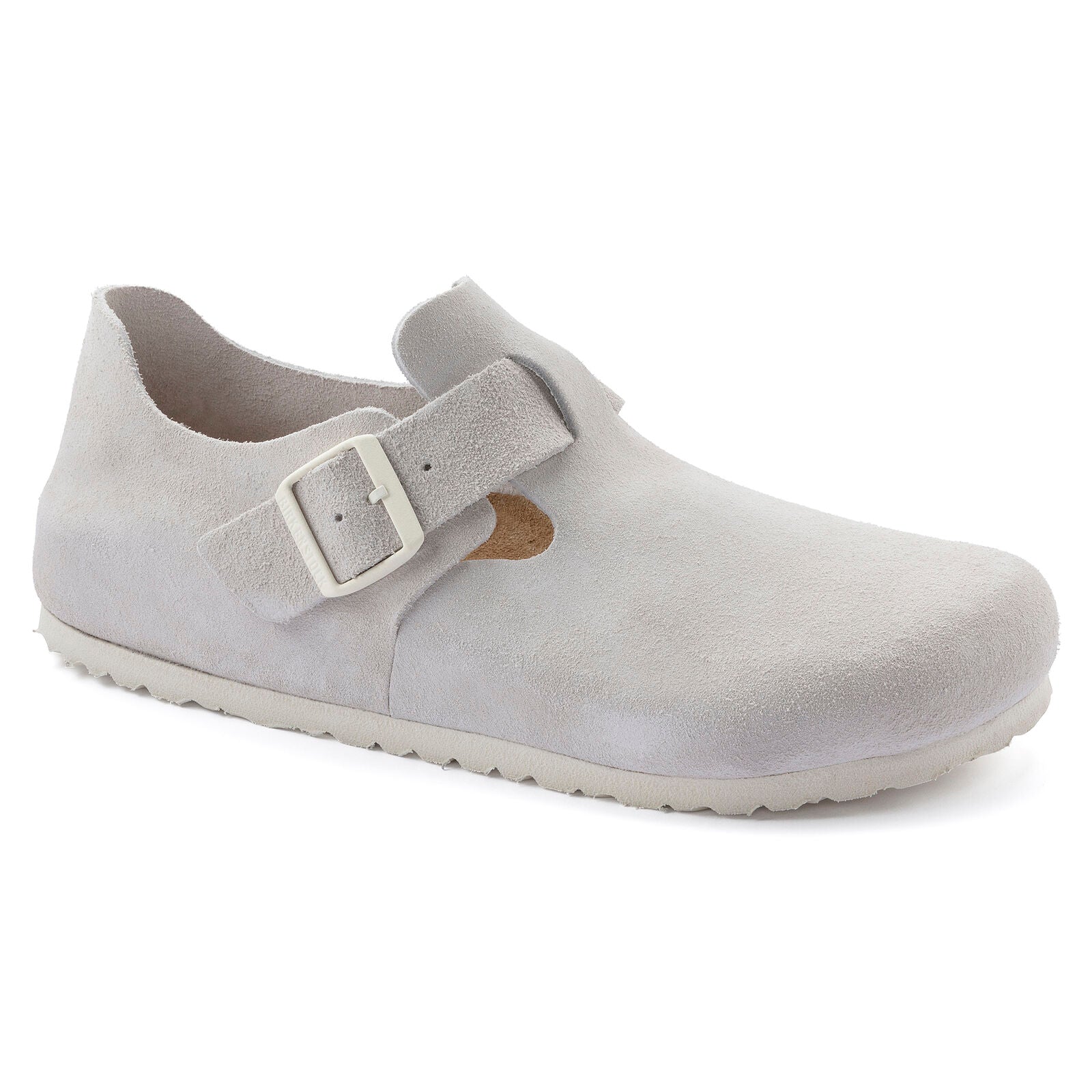 BIRKENSTOCK LONDON SUEDE | ANTIQUE WHITE