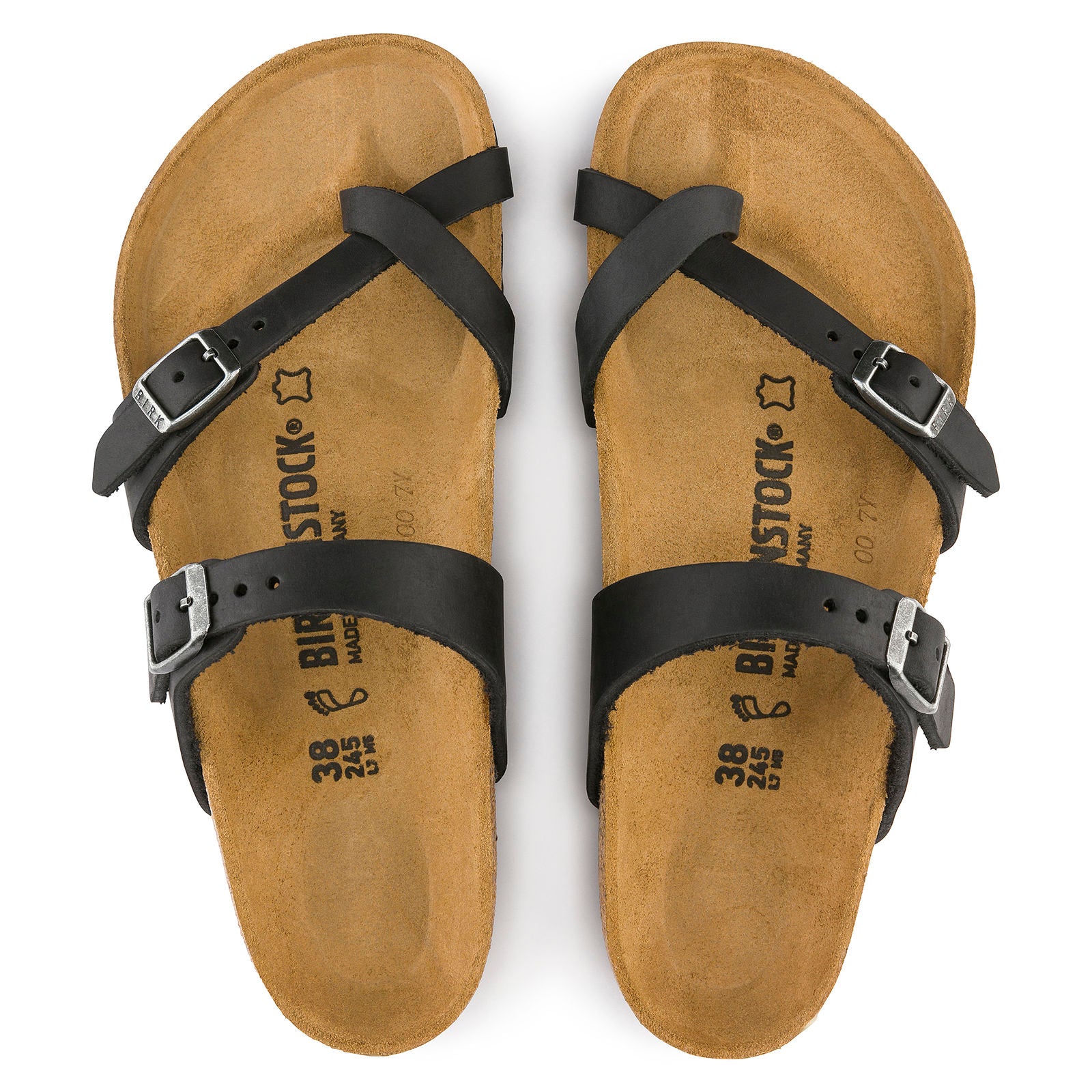 BIRKENSTOCK MAYARI LEATHER | BLACK