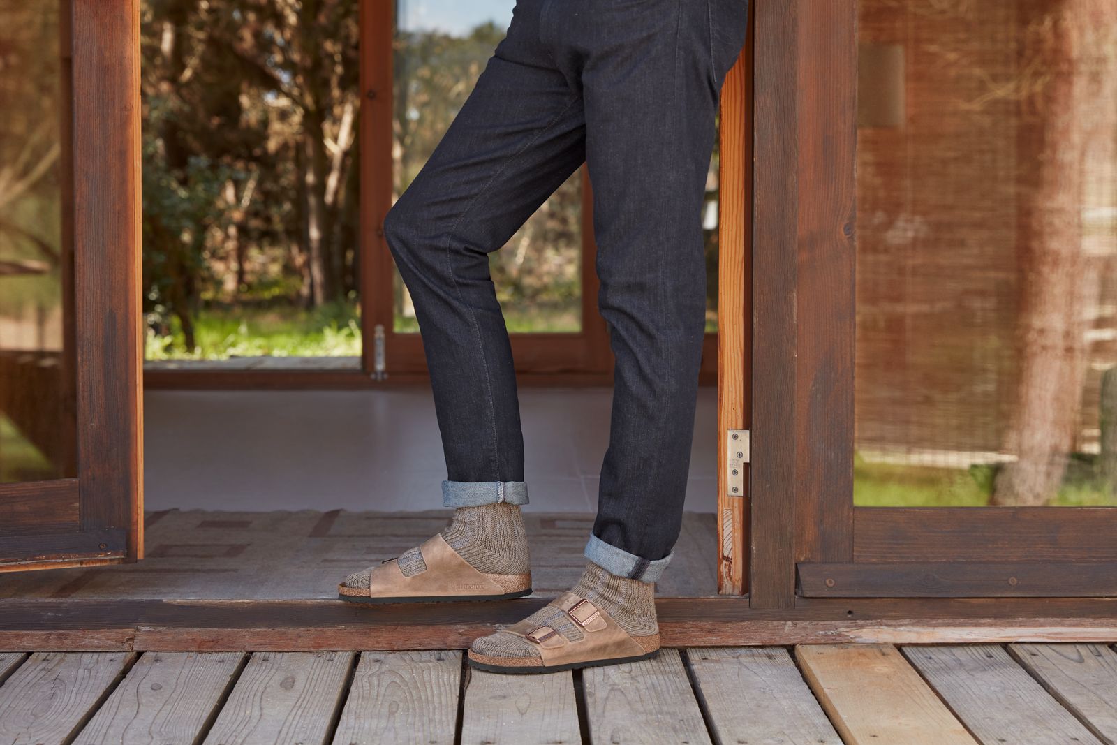BIRKENSTOCK ARIZONA SOFT FOOTBED LEATHER | TOBACCO BROWN