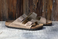 Load image into Gallery viewer, BIRKENSTOCK ARIZONA SOFT FOOTBED LEATHER | TOBACCO BROWN