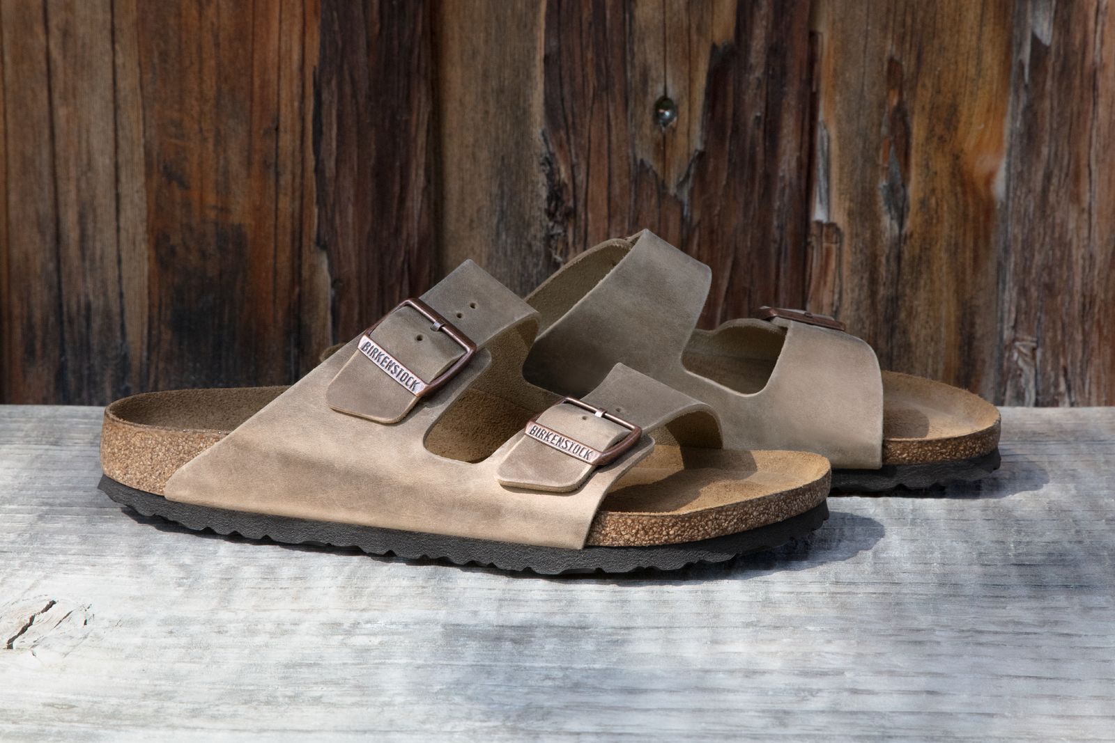 BIRKENSTOCK ARIZONA SOFT FOOTBED LEATHER | TOBACCO BROWN