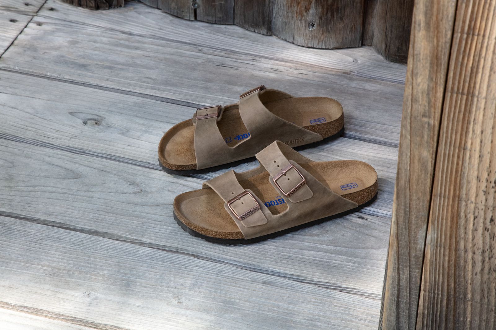 BIRKENSTOCK ARIZONA SOFT FOOTBED LEATHER | TOBACCO BROWN