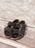 Load image into Gallery viewer, BIRKENSTOCK ARIZONA SHEARLING SUEDE LEATHER | MOCHA