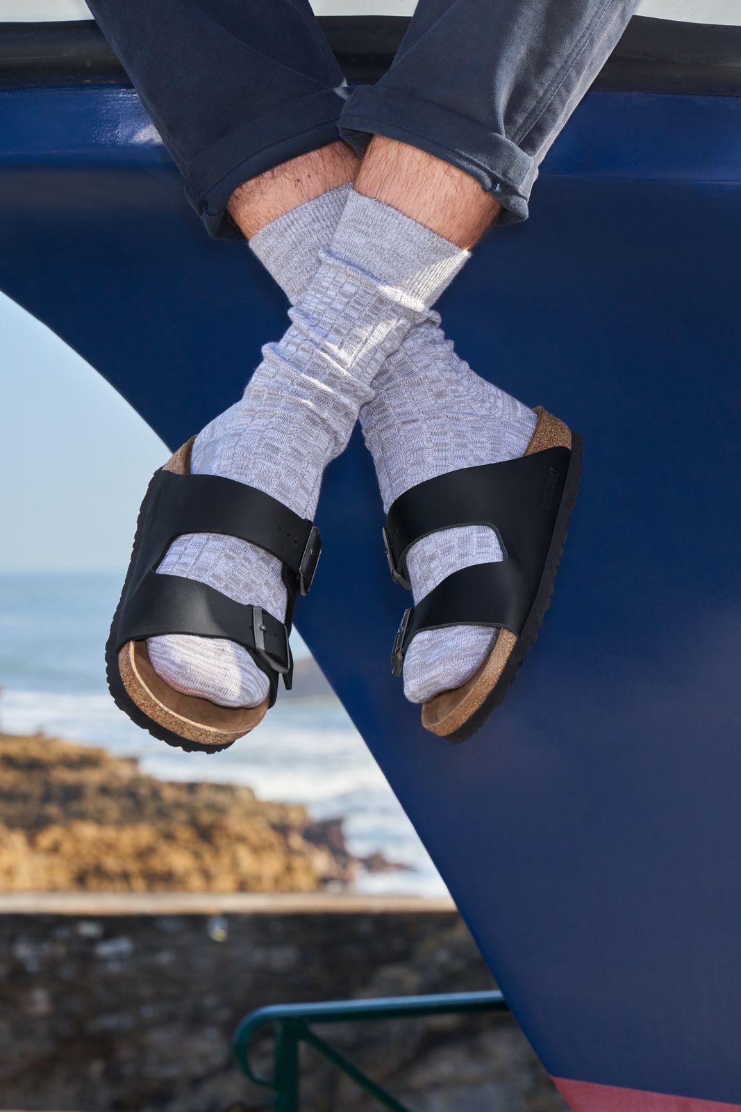 BIRKENSTOCK ARIZONA LEATHER | BLACK