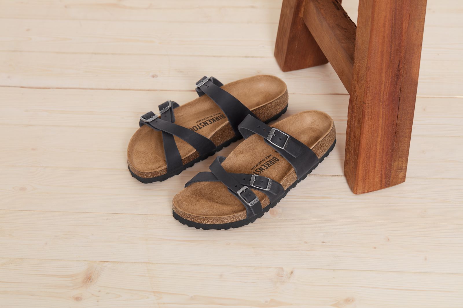 BIRKENSTOCK FRANCA LEATHER | BLACK
