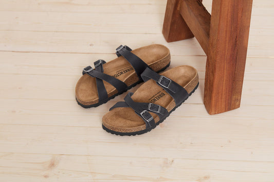 BIRKENSTOCK FRANCA LEATHER | BLACK