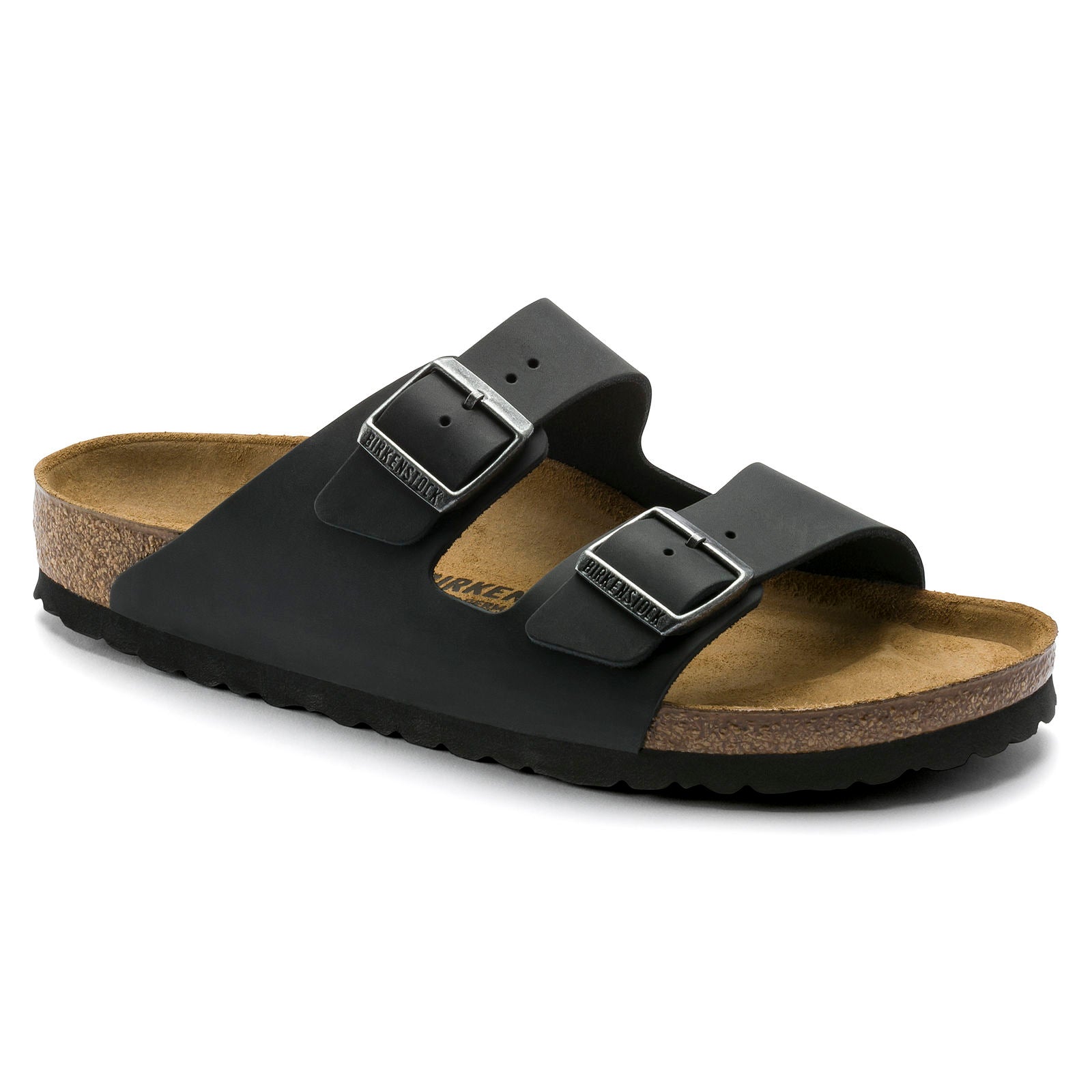 BIRKENSTOCK ARIZONA LEATHER | BLACK