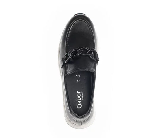 GABOR COMFORT LOAFER | BLACK