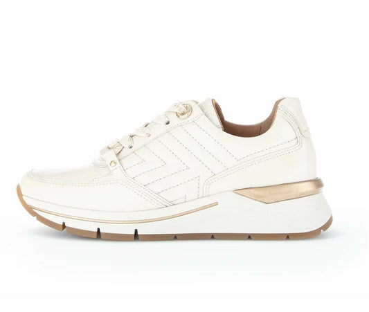 GABOR LOW TOP SNEAKER | BEIGE