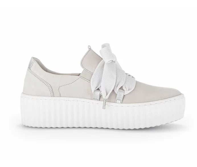 GABOR LOW TOP PLATFORM RUNNER | STEAM/ICE