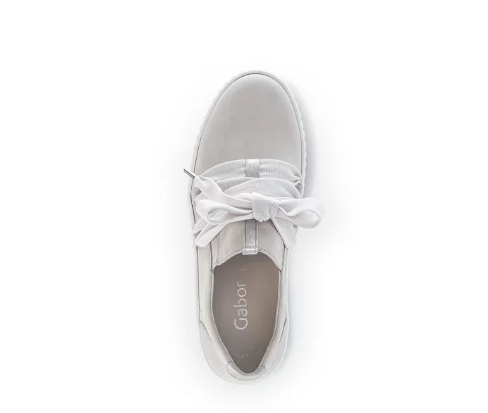 GABOR LOW TOP PLATFORM RUNNER | STEAM/ICE