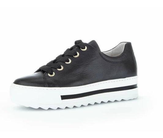 GABOR LOW TOP PLATFORM SNEAKER