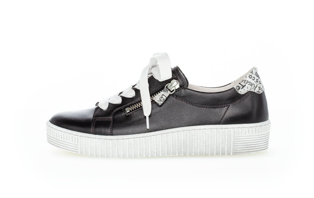 GABOR SNEAKER - BLACK /PRINT
