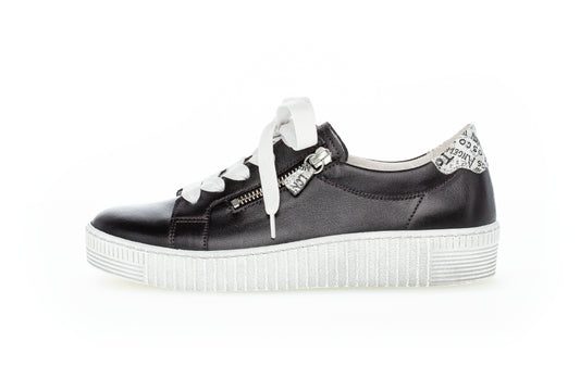 GABOR SNEAKER - BLACK /PRINT