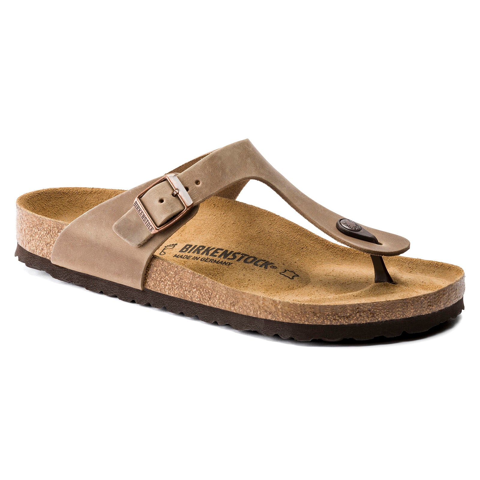 BIRKENSTOCK GIZEH LEATHER | TOBACCO BROWN