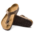 Load image into Gallery viewer, BIRKENSTOCK GIZEH LEATHER | TOBACCO BROWN