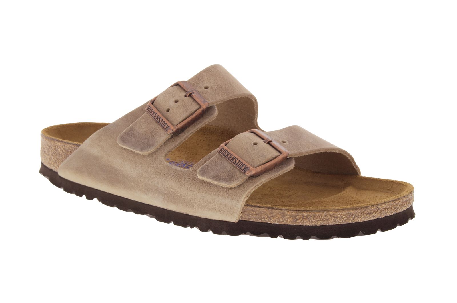 BIRKENSTOCK ARIZONA SOFT FOOTBED LEATHER | TOBACCO BROWN