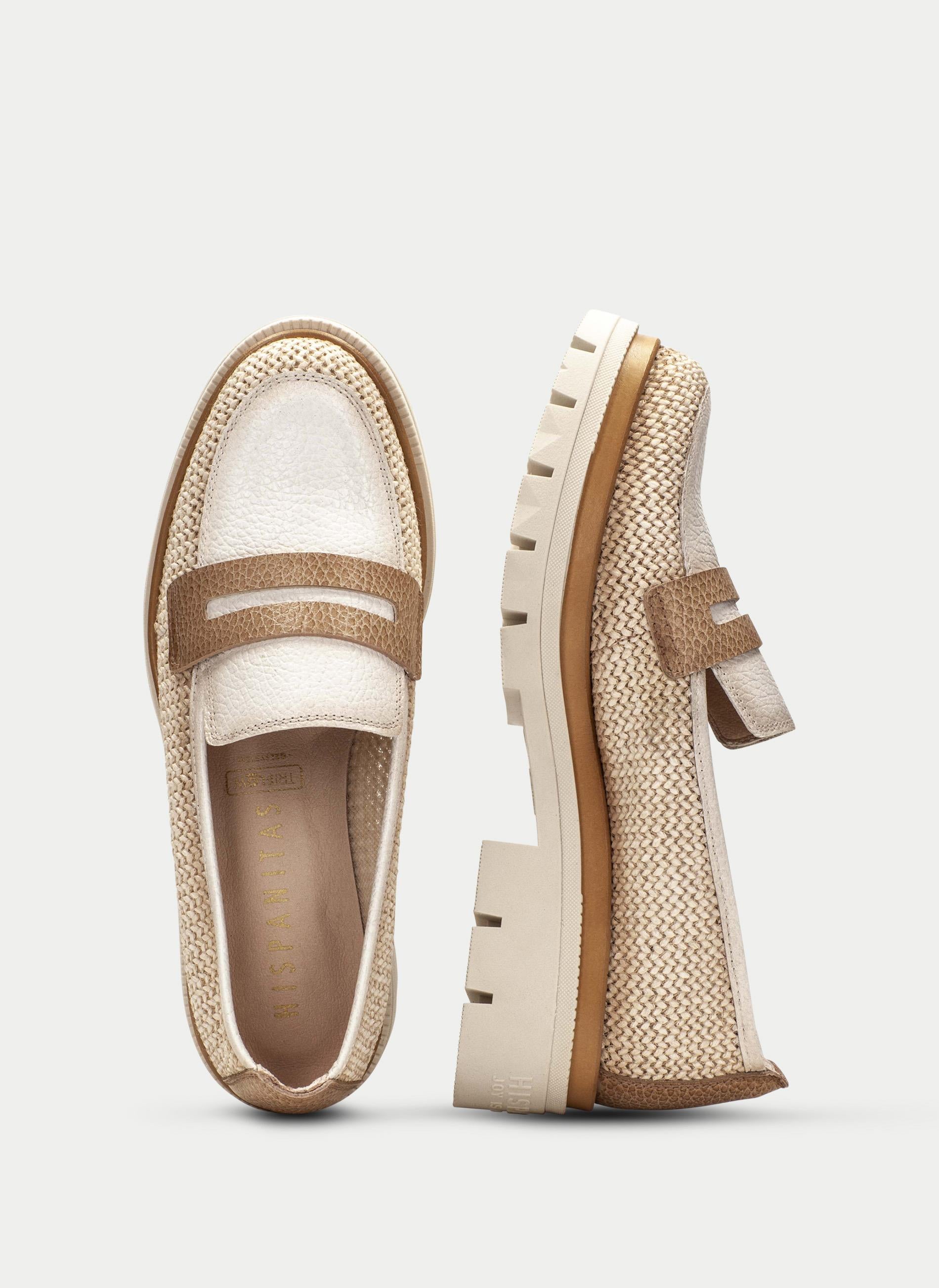 HISPANITAS MOCCASIN ALISON | WHITE SAND