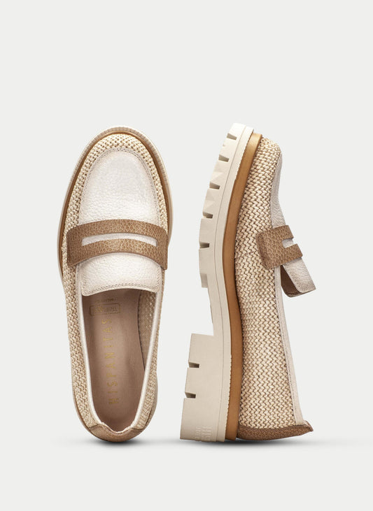 HISPANITAS MOCCASIN ALISON | WHITE SAND