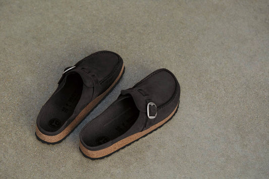 BIRKENSTOCK BUCKLEY LEATHER | BLACK