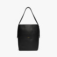 Load image into Gallery viewer, JIM RICKEY ZOE LEATHER TOTE | BLACK