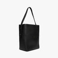 Load image into Gallery viewer, JIM RICKEY ZOE LEATHER TOTE | BLACK