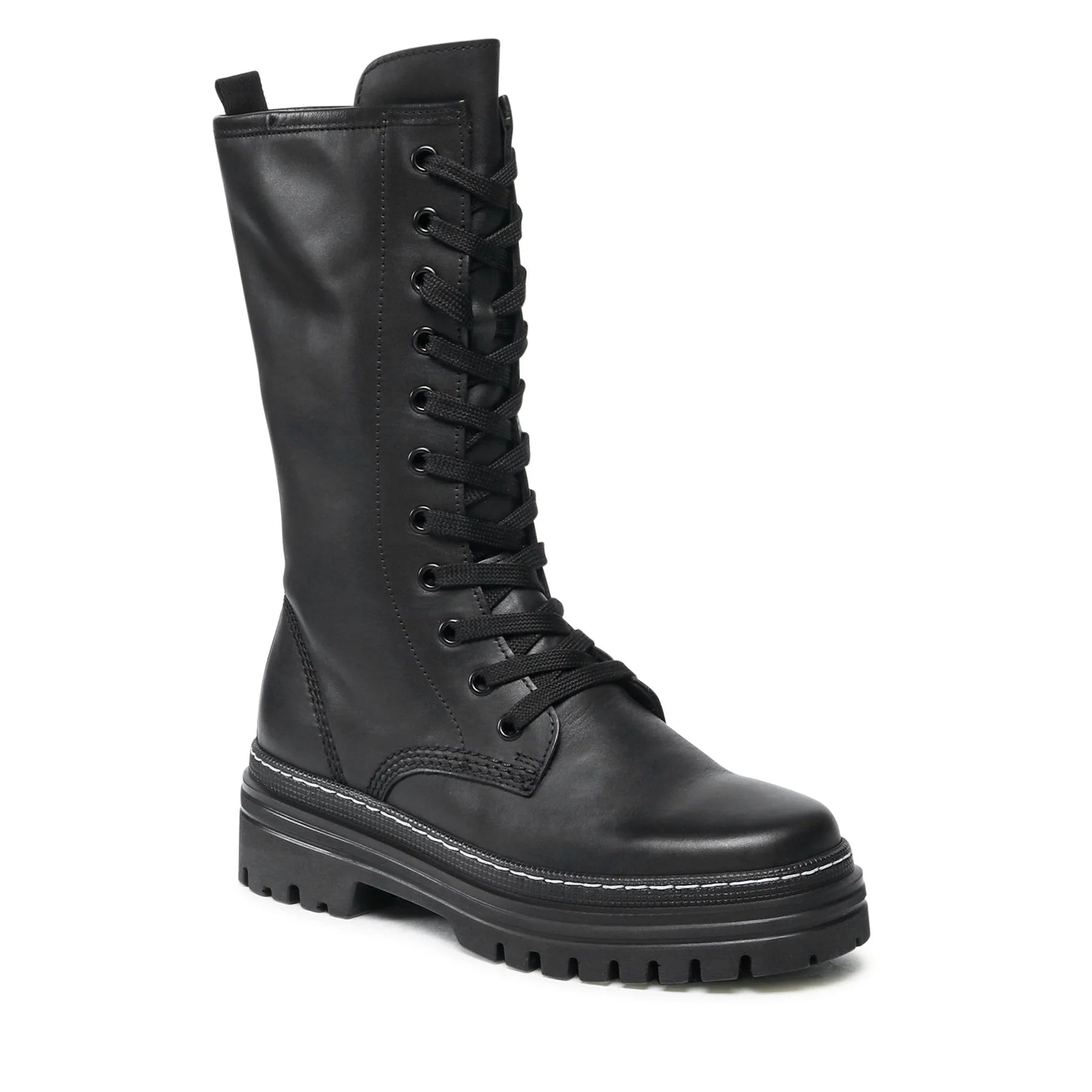 GABOR COMBAT BOOT | BLACK