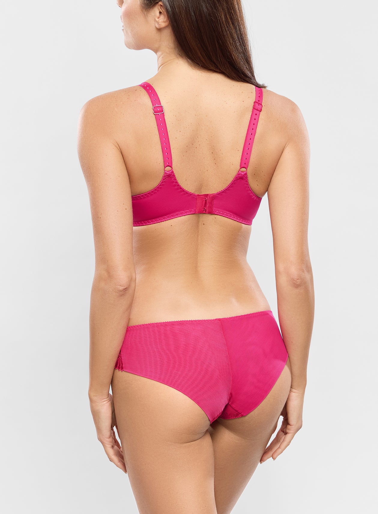 EMPREINTE TESS LOW NECK | ROSE SAMBA