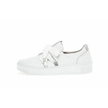 GABOR SLIP ON SNEAKER LEATHER | WHITE