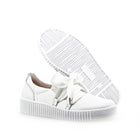 GABOR SLIP ON SNEAKER LEATHER | WHITE
