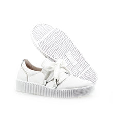 GABOR SLIP ON SNEAKER LEATHER | WHITE