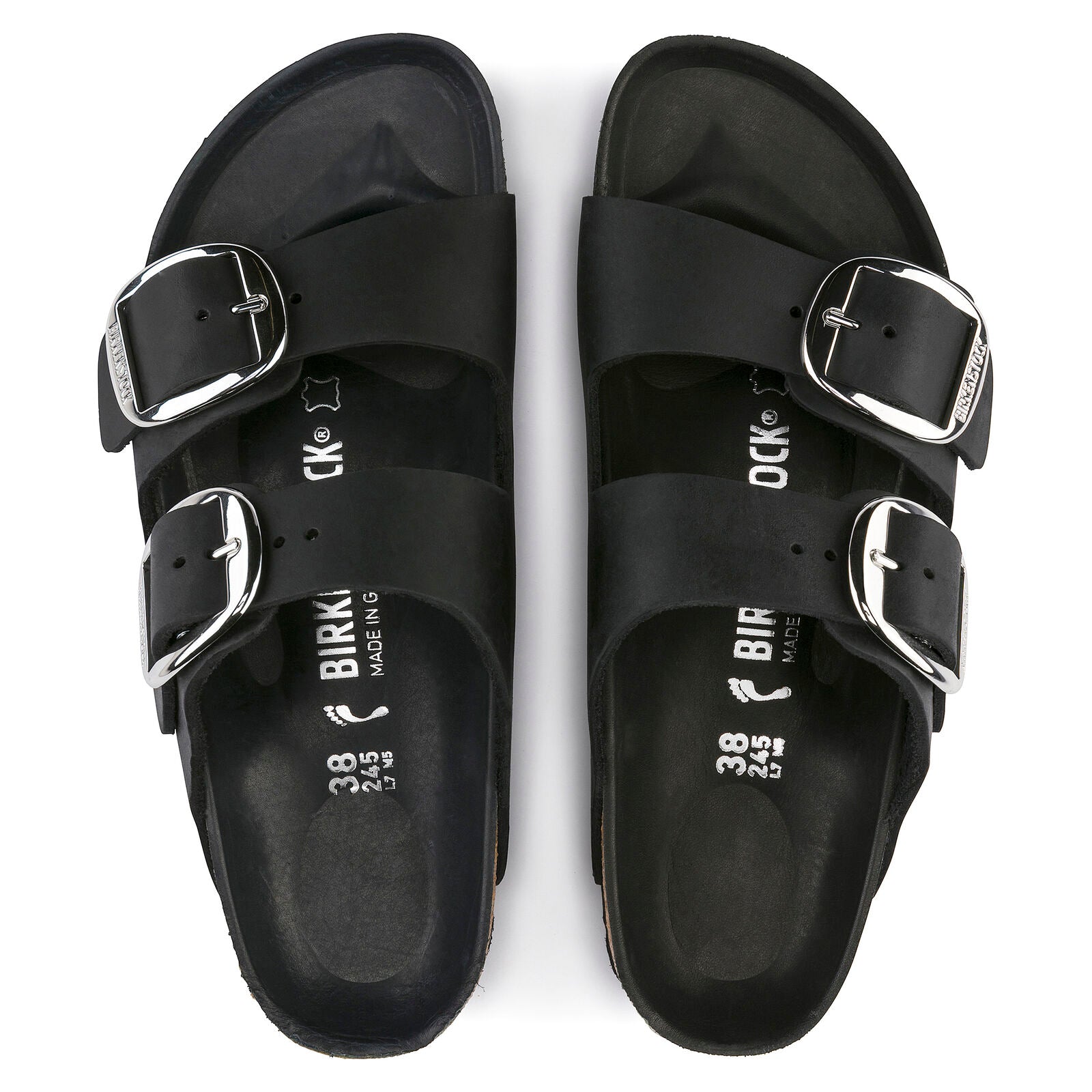 BIRKENSTOCK ARIZONA BIG BUCKLE | BLACK