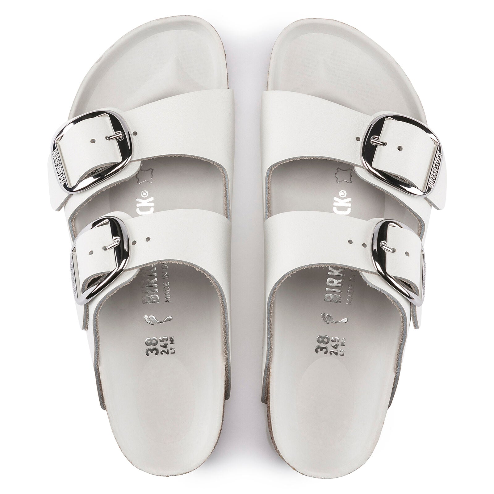 BIRKENSTOCK ARIZONA BIG BUCKLE Leather | White