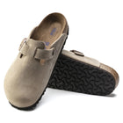 BIRKENSTOCK BOSTON SOFT FOOTBED LEATHER | TOBACCO