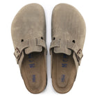 BIRKENSTOCK BOSTON SOFT FOOTBED LEATHER | TOBACCO