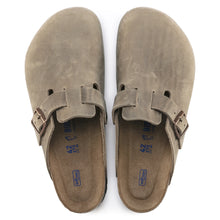 BIRKENSTOCK BOSTON SOFT FOOTBED LEATHER | TOBACCO