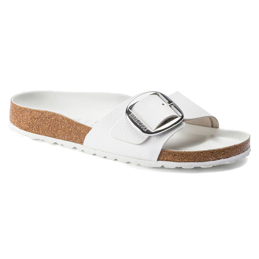 BIRKENSTOCK MADRID BIG BUCKLE Leather | White