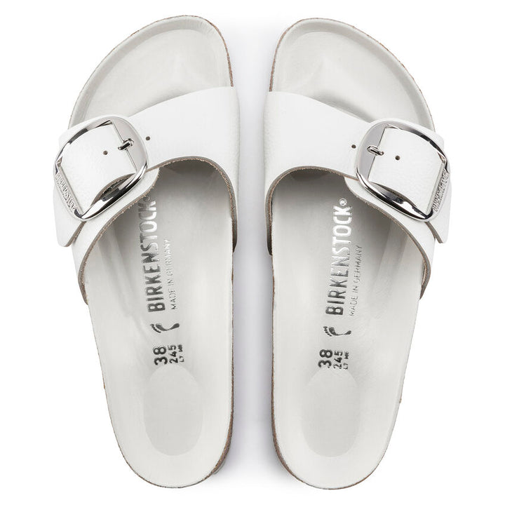 BIRKENSTOCK MADRID BIG BUCKLE Leather | White