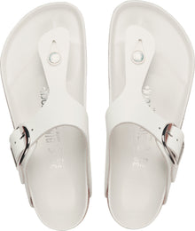 BIRKENSTOCK GIZEH BIG BUCKLE Leather | White