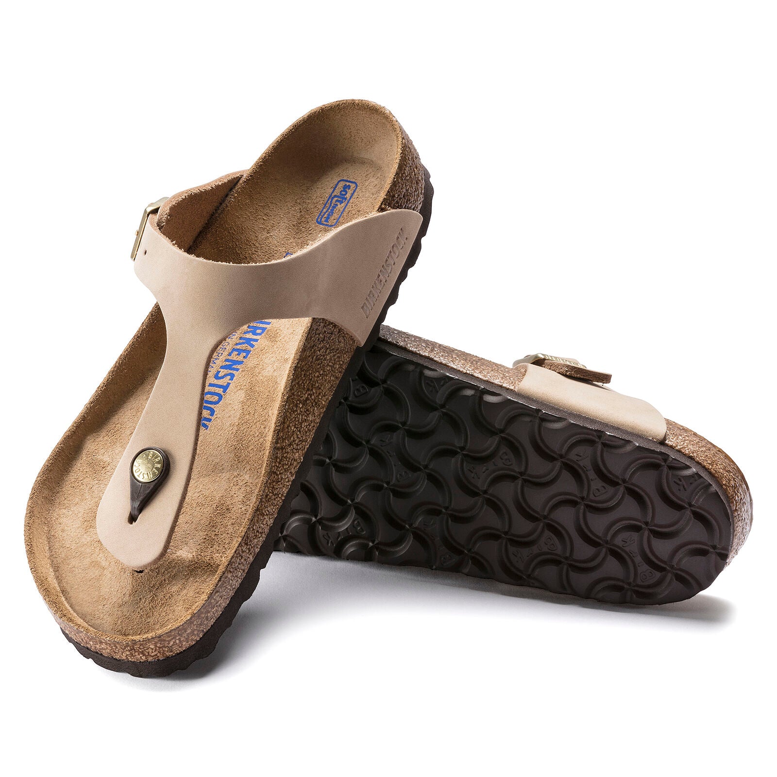 BIRKENSTOCK GIZEH SOFT FOOTBED | SANDCASTLE