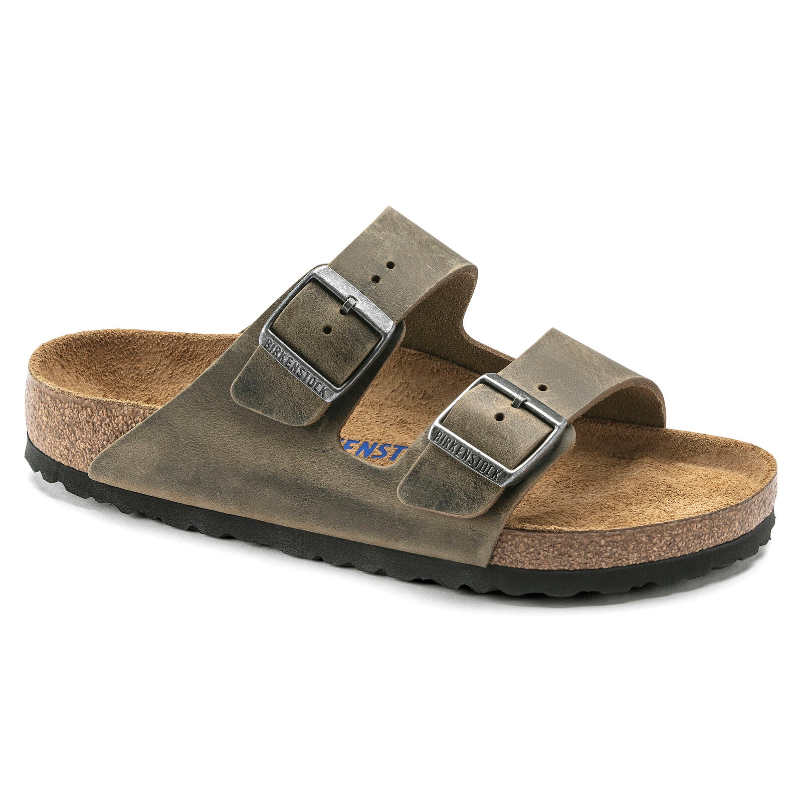 BIRKENSTOCK ARIZONA SOFT FOOTBED LEATHER | FADED KHAKI