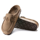 BIRKENSTOCK BUCKLEY SUEDE | GRAY TAUPE