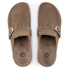BIRKENSTOCK BUCKLEY SUEDE | GRAY TAUPE